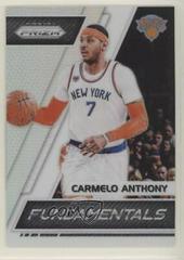 Carmelo Anthony Gold Prizm #45 Basketball Cards 2017 Panini Prizm Fundamentals Prices