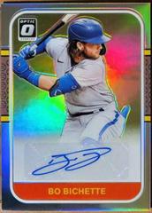 Bo Bichette [Holo] #RS87-BI Baseball Cards 2021 Panini Donruss Optic Retro 1987 Signatures Prices
