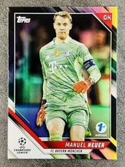Manuel Neuer [Black] Soccer Cards 2021 Topps UEFA Champions League 1st Edition Prices
