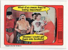 The Iron Sheik, Classy Freddie Blassie Wrestling Cards 1985 O Pee Chee WWF Prices