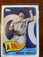 Mike Trout #T65-3 Baseball Cards 2021 Topps 1965 Redux Prices