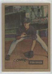 Ryan Braun #341 Baseball Cards 2005 Bowman Heritage Prices