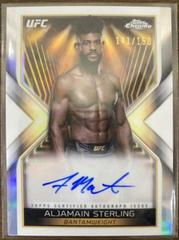 Aljamain Sterling [Refractor] #MEA-AST Ufc Cards 2024 Topps Chrome UFC Main Event Autograph Prices