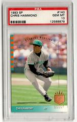Chris Hammond #140 Baseball Cards 1993 SP Prices