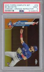 Bo Bichette [Chrome Orange Refractor] Baseball Cards 2020 Topps Complete Set Prices