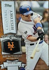 David Wright #CH-99 Baseball Cards 2013 Topps Chasing History Prices