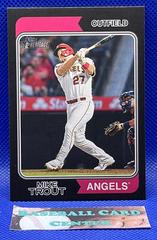 Mike Trout [Black Border] #5 Baseball Cards 2023 Topps Heritage Prices