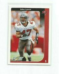 John Lynch Football Cards 2002 Panini Score Prices