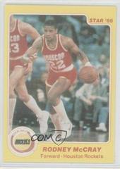 Rodney McCray Basketball Cards 1985 Star Prices