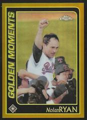 Nolan Ryan [Retrofractor] Baseball Cards 2001 Topps Chrome Prices