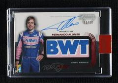 Fernando Alonso [Red] #DAP-FA Racing Cards 2022 Topps Dynasty Formula 1 Autograph Patch Prices
