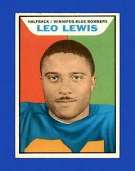 Leo Lewis #122 Football Cards 1965 Topps CFL Prices