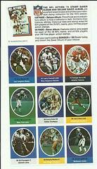 Don Maynard [Larry Cole] Football Cards 1972 Sunoco Stamps Prices