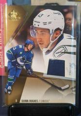 Quinn Hughes #105 Hockey Cards 2023 SP Game Used Prices
