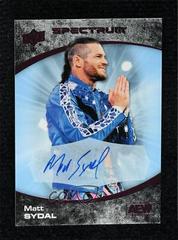 Matt Sydal [Beach Autograph] Wrestling Cards 2021 Upper Deck AEW Spectrum Prices