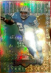 Barry Sanders [Green] Football Cards 1998 Leaf Rookies & Stars Crusade Prices