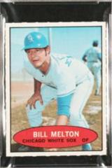 Bill Melton [Hand Cut] Baseball Cards 1971 Bazooka No Number Prices