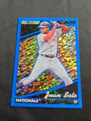 Juan Soto [Blue] #BG-25 Baseball Cards 2022 Topps Update Black Gold Prices