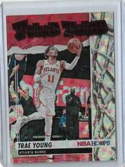 Trae Young [Hyper Red] Basketball Cards 2021 Panini Hoops Prime Twine Prices