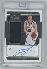 Nikola Jokic Basketball Cards 2021 Panini One and One Jersey Autographs Prices