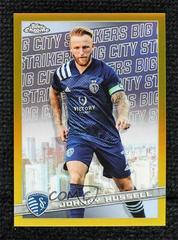 Johnny Russell [Gold] Soccer Cards 2022 Topps Chrome MLS Big City Strikers Prices