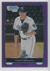 Aaron Brooks [Red Wave Refractor] #BCP176 Baseball Cards 2012 Bowman Chrome Prospects Prices