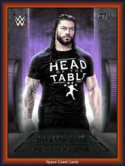 Roman Reigns [Purple] #GS-11 Wrestling Cards 2021 Topps WWE Undisputed Grand Slam Champions Prices