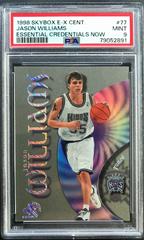 Jason Williams [Essential Cred. Now] #77 Basketball Cards 1998 Skybox E X Century Prices