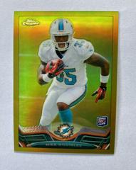 Mike Gillislee [Gold Refractor] #146 Football Cards 2013 Topps Chrome Prices