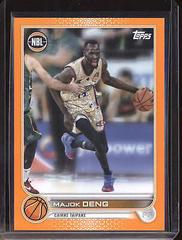 Majok Deng [Orange] #95 Basketball Cards 2023 Topps NBL Prices