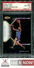 Grant Hill [Black Refractor] Basketball Cards 2004 Finest Prices