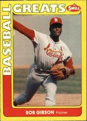 Bob Gibson #33 Baseball Cards 1991 Swell Greats Prices