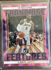 LeBron James [Pink] Basketball Cards 2023 Panini Donruss Franchise Features Prices