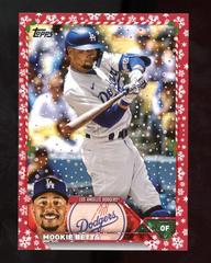 Mookie Betts [Red] #H57 Baseball Cards 2023 Topps Holiday Prices