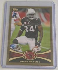 Adrian Wilson [Gold] #27 Football Cards 2012 Topps Prices