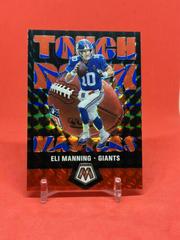 Eli Manning [Reactive Blue] Football Cards 2020 Panini Mosaic Touchdown Masters Prices