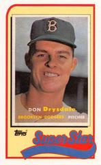 Don Drysdale #39 Baseball Cards 1989 Topps Ljn Baseball Talk Prices