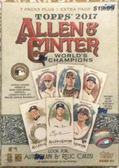 Blaster Box Baseball Cards 2017 Topps Allen & Ginter Prices