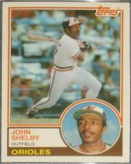 John Shelby #102T Baseball Cards 1983 Topps Traded Prices