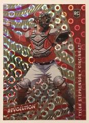 Tyler Stephenson [Groove] #4 Baseball Cards 2021 Panini Chronicles Revolution Prices