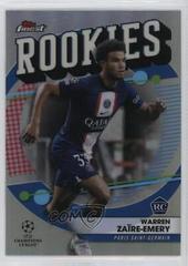 Warren Zaire Emery Soccer Cards 2022 Topps Finest UEFA Club Competitions Rookies Prices