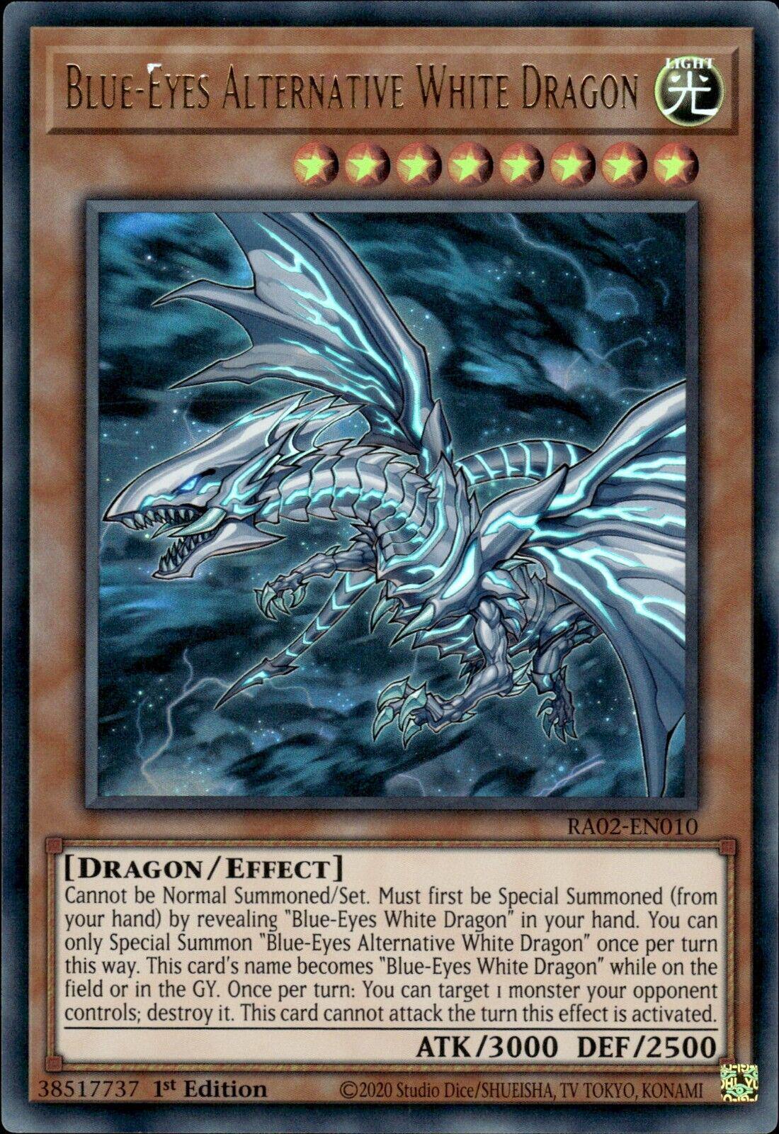 Prix de Blue-Eyes Alternative White Dragon [Ultra Rare] RA02-EN010 ...