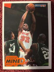 Harold Miner Basketball Cards 1993 Fleer Prices