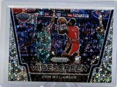 Zion Williamson [Fast Break] #4 Basketball Cards 2021 Panini Prizm Widescreen Prices