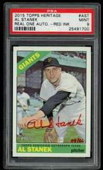 Al Stanek [Red Ink] Baseball Cards 2015 Topps Heritage Real One Autographs Prices