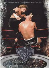 Triple H #21 Wrestling Cards 2004 Fleer WWE WrestleMania XX Prices