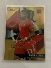 David Alaba [Gold Refractor] Soccer Cards 2020 Topps Finest Bundesliga Prices