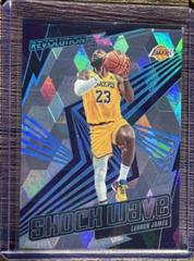 LeBron James [Cubic] Basketball Cards 2023 Panini Revolution Shock Wave Prices