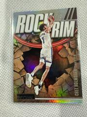 Chet Holmgren #9 Basketball Cards 2023 Panini Recon Rock the Rim Prices