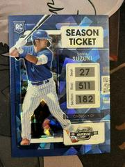 Seiya Suzuki [Blue Ice] #2 Baseball Cards 2022 Panini Chronicles Contenders Optic Prices